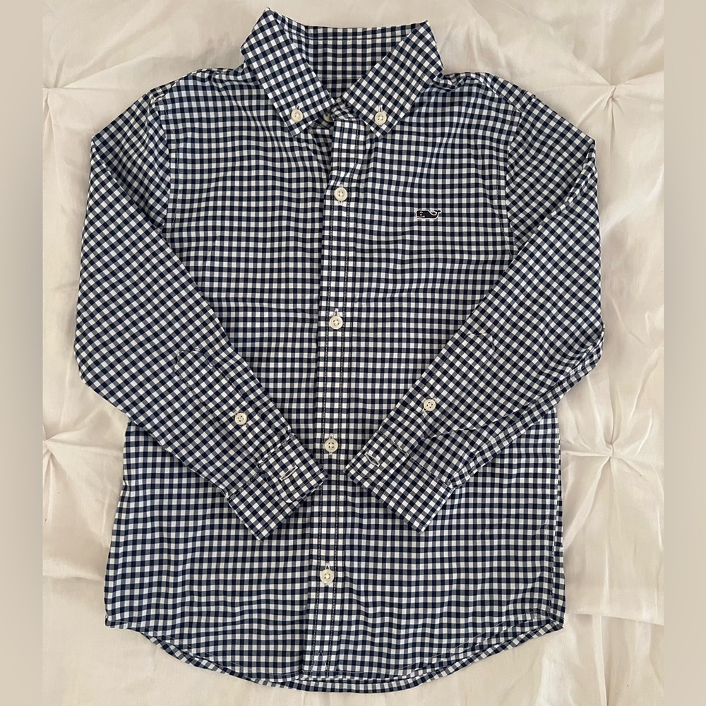 Vinyard vines performance boys button up